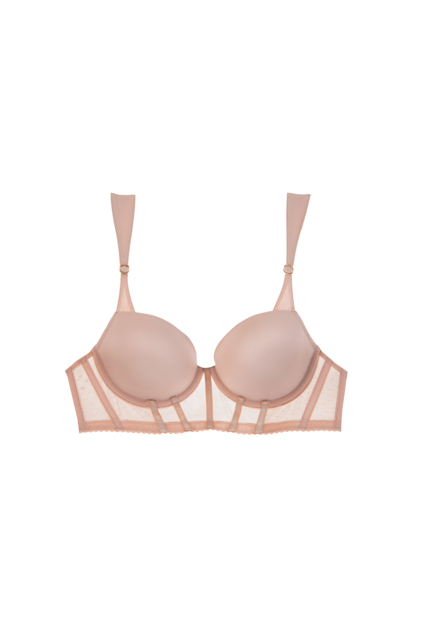 Le Corsetti - Spotted Tulle / Rose