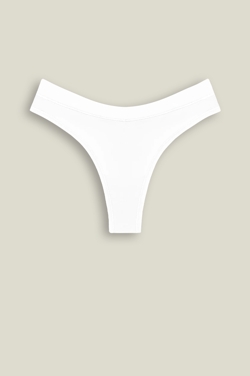 Seamless G-String White