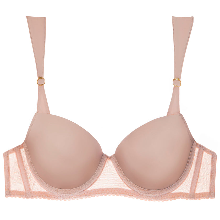 Le Demi - Spotted Tulle / Rose